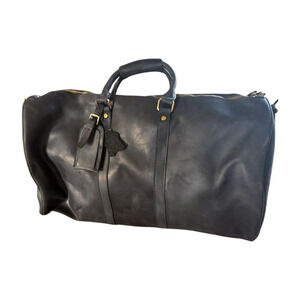 Leathario Travel Leather Duffle Bag - NWT